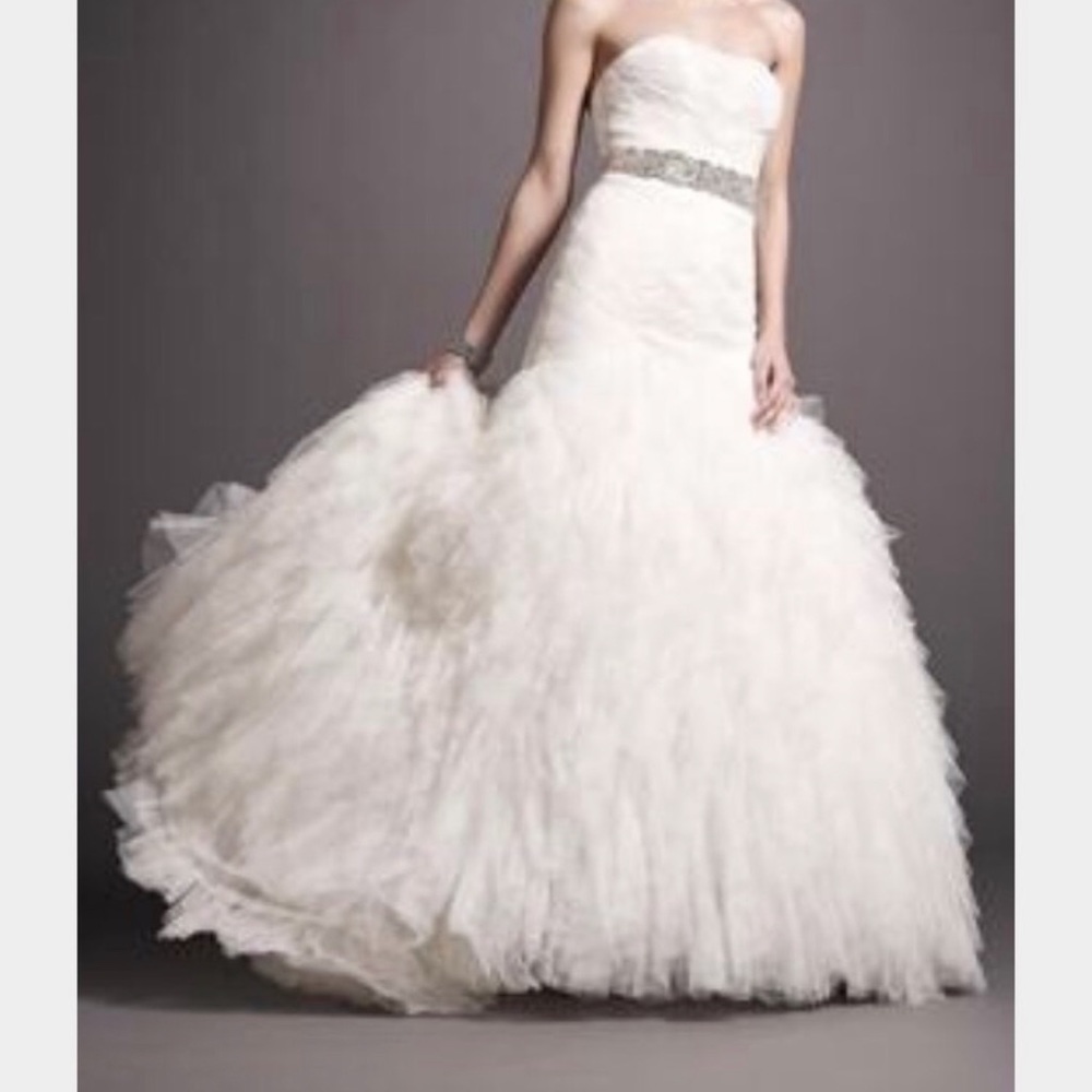 Galina signature basket wave gown